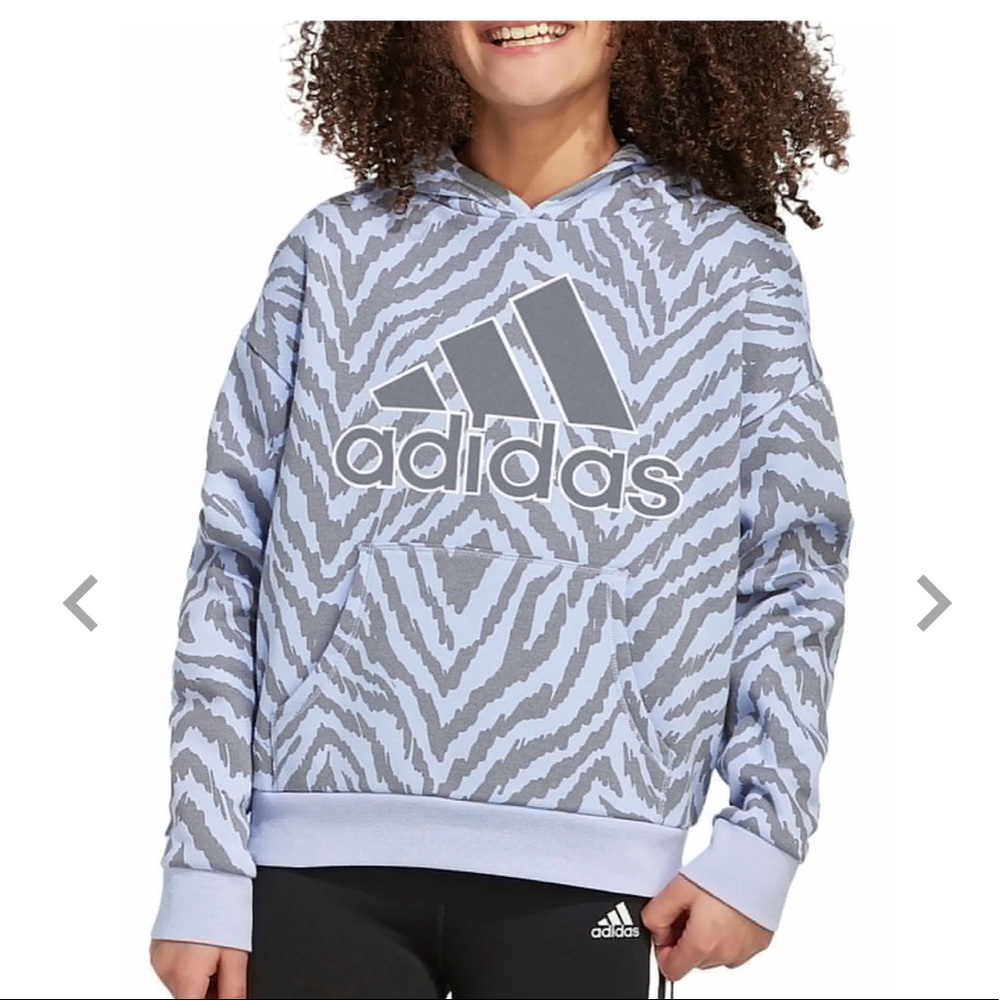 NWT Adidas girls sweatshirt hoodie